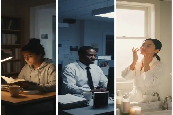 Real-life scenes showing how consistency changes everyday life.