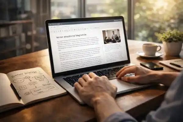 content marketing through blogging to attract and educate online audience