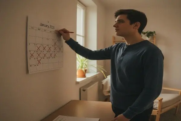 अनलाइन कमाई सीखते हुए शुरुआती व्यक्ति कि धीरे -धीरे बढ़ती प्रगति