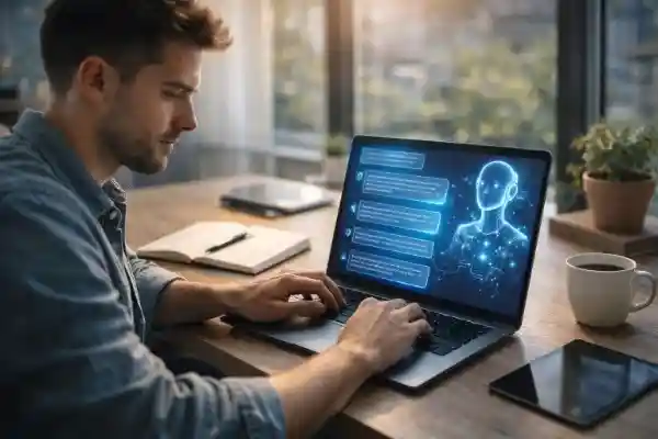 AI content creation tools का उपयोग करते हुए content बनाना