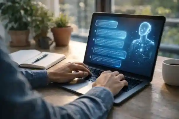 Prompt engineering skill showing interaction with AI assistant.