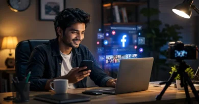फेसबुक से पैसे कमाने की शुरुआत करता हुआ beginner creator